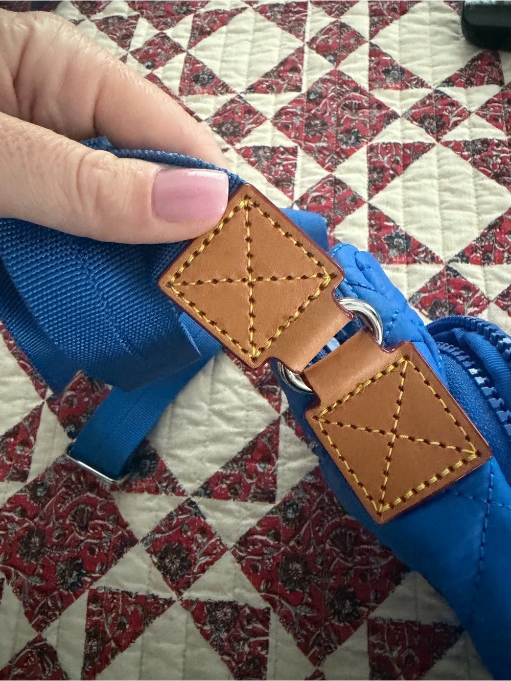 MZ Wallace Crossbody Bag in Bright Blue - Like New - Picture 4 of 5
